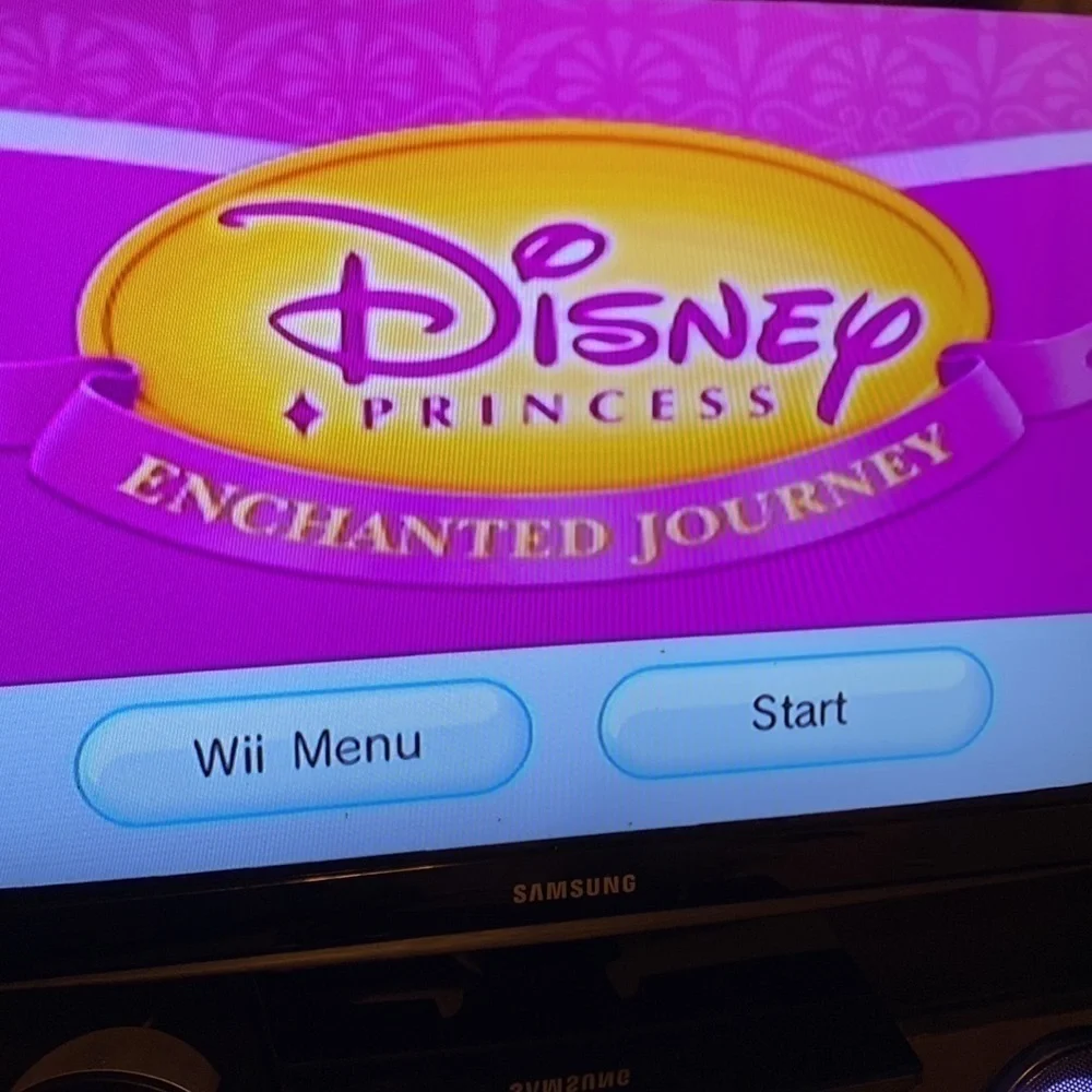 Disney Princesses Enchanted Journey Wii Game 2007 Tested EUC